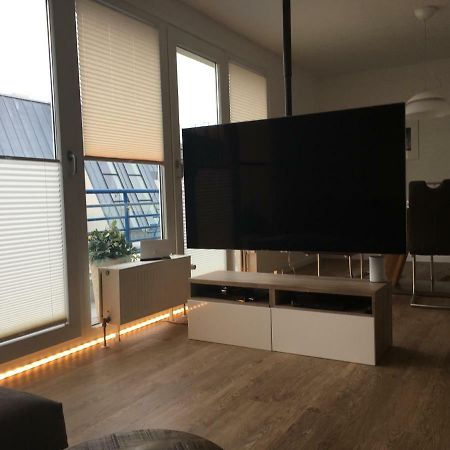 Moderne Wohnung Leipzig Exterior foto